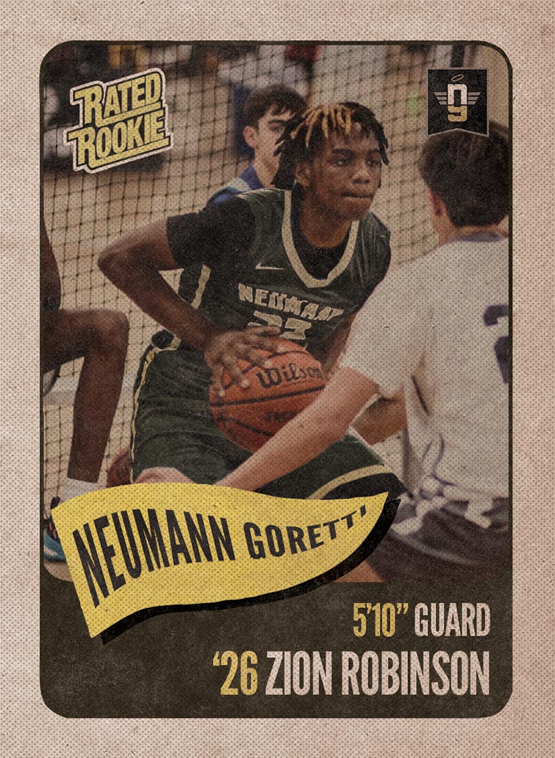 Zion Robinson Neumann Goretti Basketball